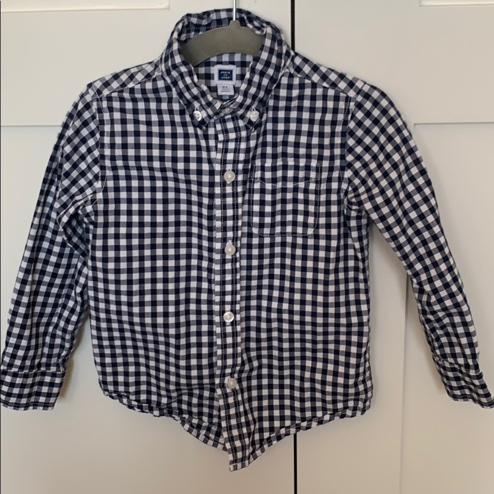 Janie & Jack Toddler Boys Button Down